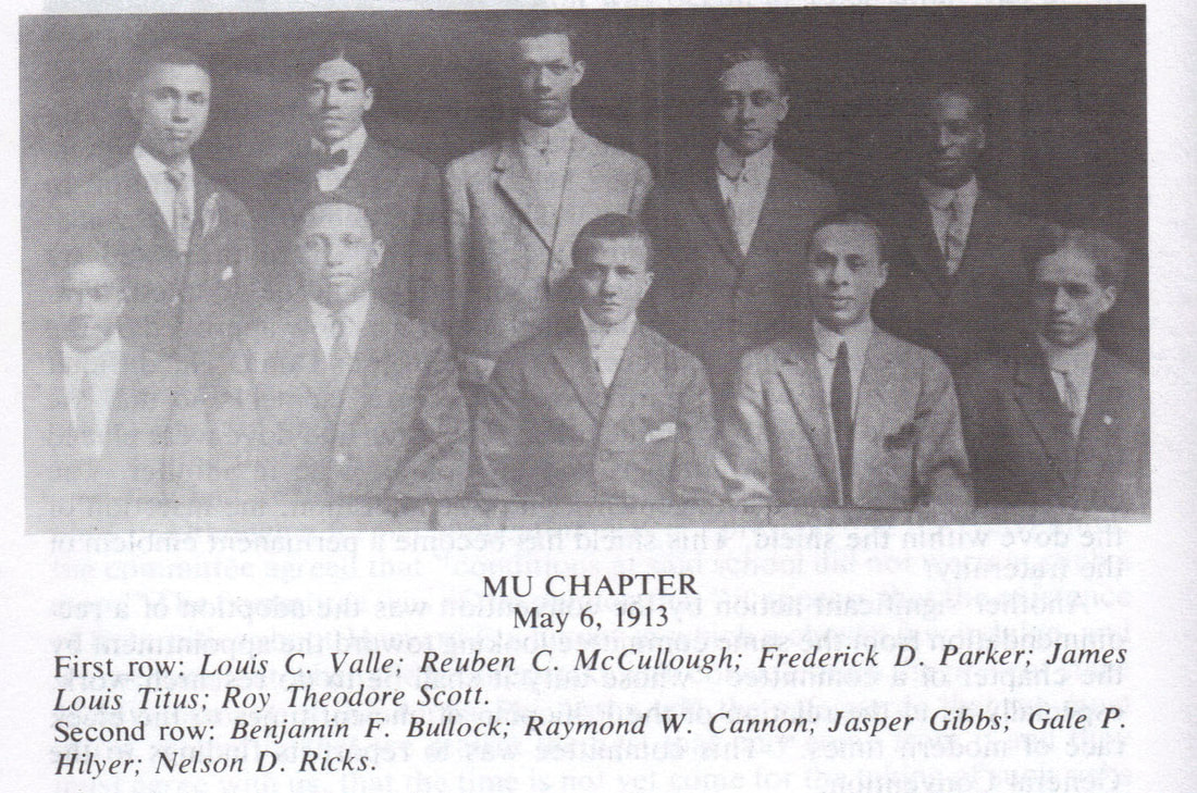 Mu Chapter Charter Members